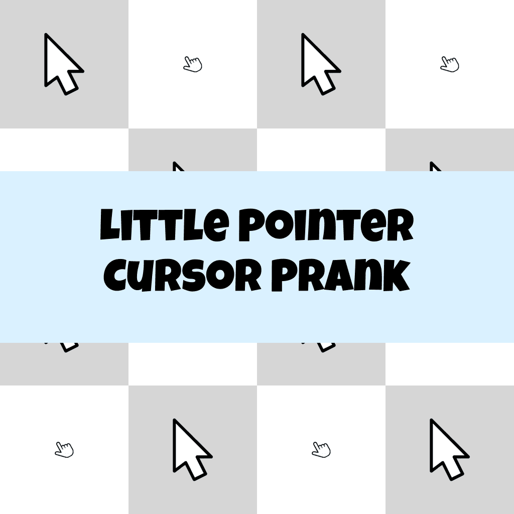 Preview Little Pointer cursor prank custom cursor pack
